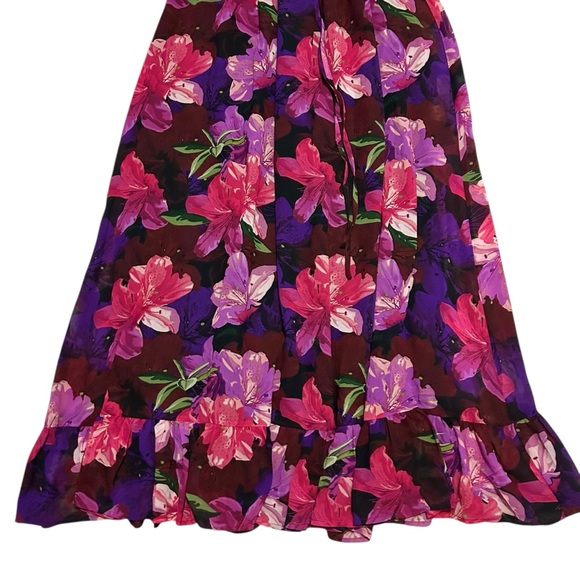 PETAL & PUP NWT Luanne Floral Off the Shoulder Long Sleeve Maxi Dress - Picture 7 of 15